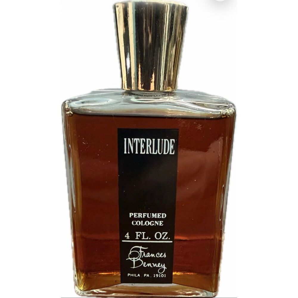 Interlude By Frances Denny Vintage Perfumed Cologne 4 OZ